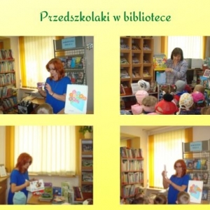 Tydzień Bibliotek - spotkania z Przedszkolakami 
